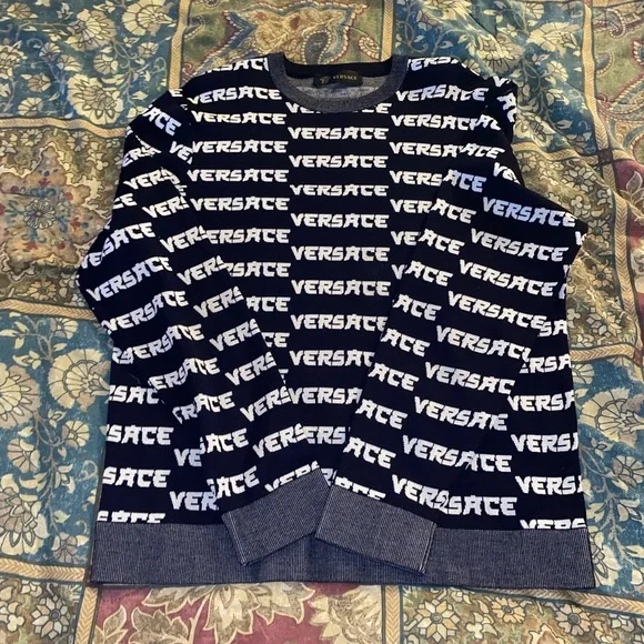 Authentic Versace sweater size 56 used